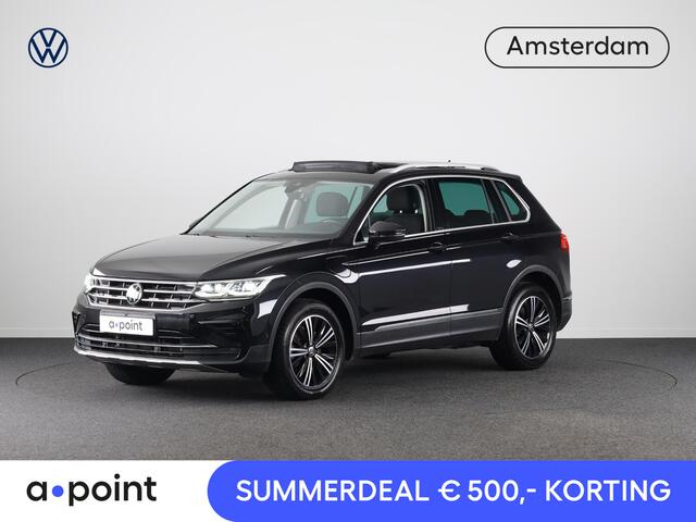 Volkswagen TIGUAN 1.4 TSI eHybrid Elegance 245 pk Automaat (DSG) | Navigatie | Panoramadak | Elektr. trekhaak | Parkeersensoren (Park assist) | Rondomzicht camera | Matrix LED koplampen |