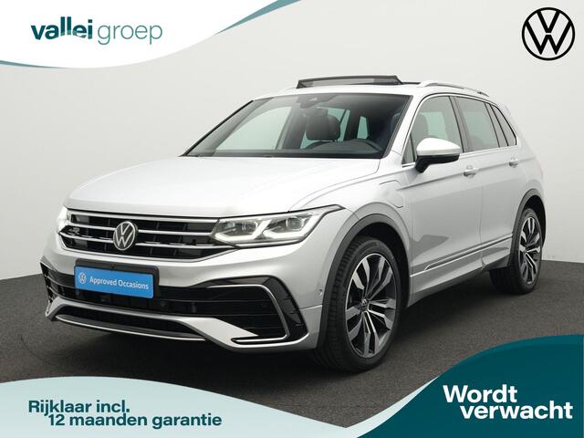 Volkswagen TIGUAN 1.4 TSI 245 pk DSG eHybrid R-Line Business | Panoramadak | Trekhaak | Rondomzicht camera | Adaptief onderstel | Stuur-/stoelverwarming