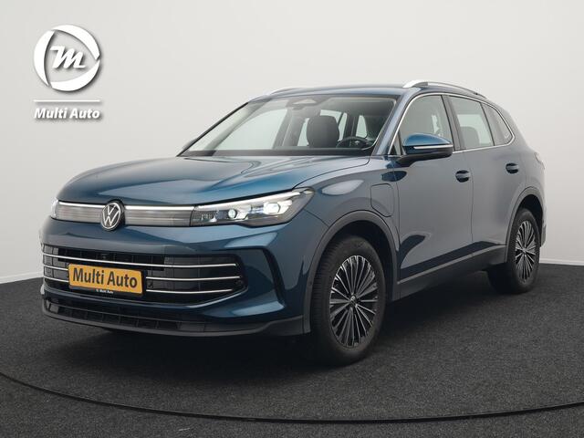 Volkswagen TIGUAN 1.5 eHybrid Elegance Plug In Hybrid 204pk Dealer O.H PHEV | Trekhaak Af Fabriek | Adaptive Cruise | 360 Camera | IQ Light | Lederen Sportstoelen Massage & Memory | Virtual | Keyless | Lane Assist | Verwarmde Stuur & Stoel | Apple Carplay |