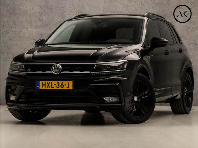 Volkswagen TIGUAN 1.5 TSI R-Line Black Sport 150Pk Automaat (2X R-LINE, VIRTUAL COCKPIT, APPLE CARPLAY, MEMORY SEATS, LEDER, STOELVERWARMING, TREKHAAK, ADAPTIVE CRUISE, NIEUWSTAAT)