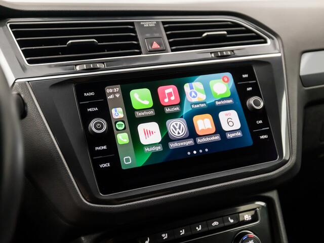 Volkswagen TIGUAN 1.5 TSI R-Line Black Sport 150Pk Automaat (2X R-LINE, VIRTUAL COCKPIT, APPLE CARPLAY, MEMORY SEATS, LEDER, STOELVERWARMING, TREKHAAK, ADAPTIVE CRUISE, NIEUWSTAAT)