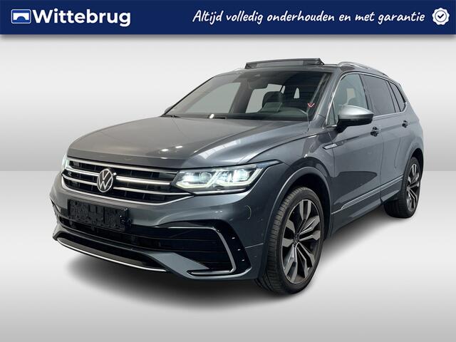 Volkswagen TIGUAN Allspace 2.0 TSI 4Motion R-Line 7p. / AUTOMAAT/ PANO/ 2X R-LINE/ HARMAN KARDON/ KEYLESS/ ELEKTR. TREKHAAK/ MATRIX/ HEAD-UP DISPLAY/ DIGITAL DASH/ ADAPT. CRUISE/ PARK. SENSOREN + CAMERA/ RIJ-MODI/ APP-CONNECT/ CLIMA