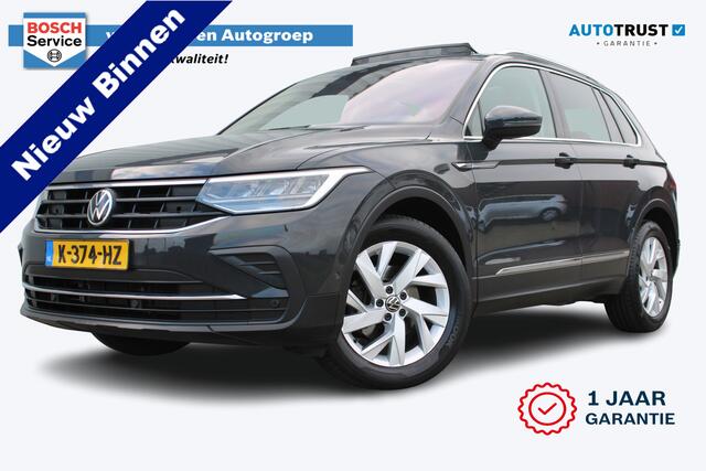 Volkswagen TIGUAN 1.5 TSI Life Business | Incl. 12 maanden garantie | Adaptieve cruise control | Climate control | Stoel + stuurverwarming | Parkeercamera | Apple carplay/Android auto | Lederen bekleding |