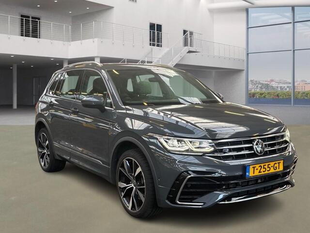 Volkswagen TIGUAN 1.4 TSI eHybrid R-Line Business+ 20"/Panoramadak/Trekhaak/Leder + memory/Elektrische klep/Dodehoek/Stuur + stoelverwarming/IQ LightS/Adaptieve cruise