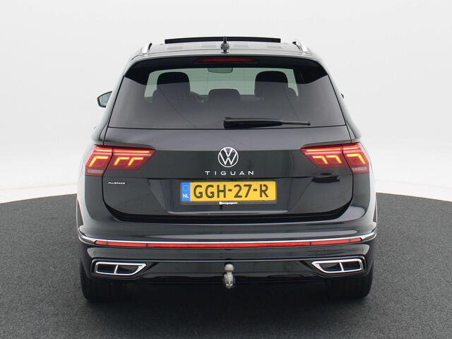 Volkswagen TIGUAN Allspace 1.5 TSi 150 Pk R-Line Business+ Automaat 7-pers | Panoramadak | Trekhaak | Adaptive Cruise | Carplay | Parkeersensoren | Full LED | Elektrische Achterklep | 19 Inch | 34.488 Km!!