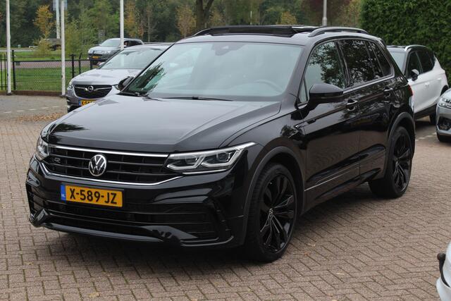 Volkswagen TIGUAN 1.5 TSI R-Line Business+ / Trekhaak / Panoramadak / 360Camera / Head-up / Leder / 20'' / Memory seats / Dodehoek / Navigatie / Stoelverwarming 4x / Stuurverwarming / DAB / ACC