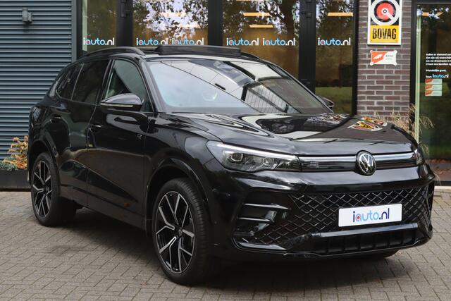 Volkswagen TIGUAN 1.5 eHybrid 272pk R-Line Edition Black Style Pano/IQ.Light/Camera/Keyless/ACC/DCC/ErgoActive/Dodehoek/20"/Trekhaak wegkl.