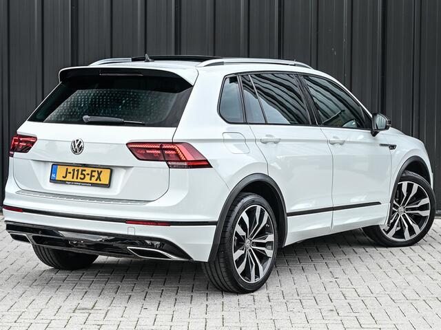 Volkswagen TIGUAN 2.0 TSI 2x R-LINE 4MOTION | PANORAMADAK | ADAPTIVE CRUISE | TREKHAAK AFNEEMBAAR | 360 CAMERA | DYNAUDIO | VIRTUAL COCKPIT | CARPLAY / ANDROID AUTO | LED | EL. ACHTERKLEP