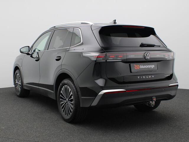 Volkswagen TIGUAN 1.5 eHybrid Elegance 204PK DSG Trekhaak, ErgoActive Stoel, Stoelverwarming voor + achter, Stuurwielverwarming, 360gr. Camera, Led Plus, Navigatie, Alarm, Keyless, Side Assist, Virtual Pedal, 18" LM Velgen