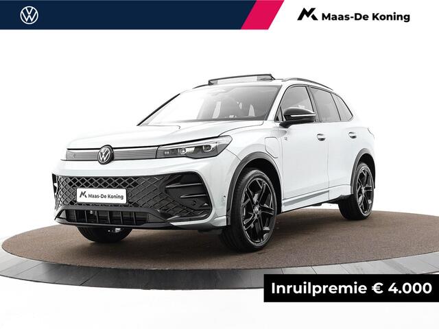 Volkswagen TIGUAN R-Line-Edition 1.5 eHybrid 272 pk 6 versn. DSG · Velgen 'york', 20 inch lichtmetaal in zwart · Interieur Pakket: Interieur style pakket · Trekhaak incl. aanhangermanoeuvreerhulp (trailer assist) · Black style pakket ·