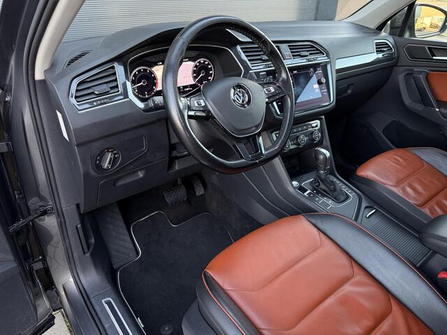 Volkswagen TIGUAN 1.4 TSI ACT Highline 150PK ?Rijklaar ?Automaat ?Full LED Adaptief ?Panoramadak ?Vol Leder ?Navigatie ?Camera ?Climate ?Cruise ?Parkeersensoren ?Lichtmetaal ?Trekhaak