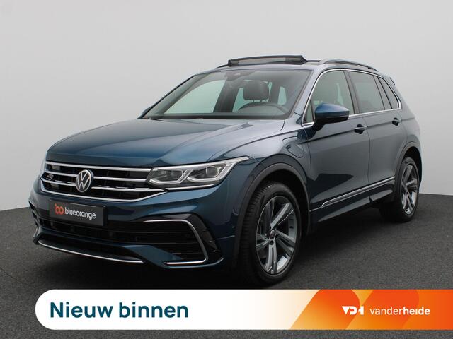 Volkswagen TIGUAN 1.4 TSI eHybrid R-Line Business+ 245PK DSG Pano-Schuifdak, 91% SOH, Elektr. Achterklep, Keyless, Achteruitrijcamera, Stoel-Stuurverwarming, Side Assist, 19" LM Velgen