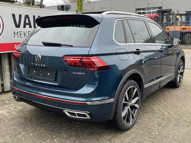 Volkswagen TIGUAN 1.4 TSI eHybrid R-Line Business+ 20"/Panoramadak/Leder + memory/360 camera/Elektrische klep/Dodehoek/Stuur + stoelverwarming/IQ Lights/Adaptieve cruise