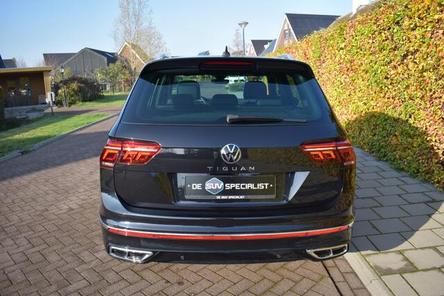 Volkswagen TIGUAN 1.5 TSI R-Line '22 PANO, LEER, TREKH, 71DM! NIEUWSTAAT!