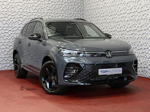 Volkswagen TIGUAN 1.5 eHYBRID 272PK NW AUTO R-LINE PANO XL.NAVI BLACK.STYLE 360.CAM ELEK.KLEP MATRIX.LED 20''LMV MASSAGE PHEV PLUG IN HYBRID "Volkswagen rijden begint bij Topautos.nl - 75 topmodellen direct op voorraad!"