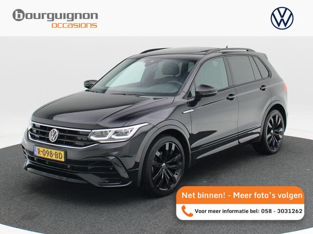 Volkswagen TIGUAN 1.5 TSi 150 Pk R-Line Business+ | Black Style | Panoramadak | Adaptive Cruise | Climate Control | Stoelverwarming | Navigatie | Camera | Carplay | 20 Inch | 49.122 Km!!