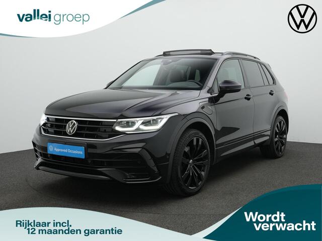 Volkswagen TIGUAN 1.4 TSI eHybrid 245 pk DSG R-Line | Panoramadak | Trekhaak | Navigatie Discover Pro | Leder | Geheugenstoelen | Adaptief onderstel | 360 camera | IQ Light
