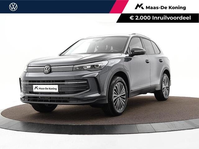 Volkswagen TIGUAN Life Edition 1.5 eHybrid 204 pk 6 versn. DSG · Comfort Pakket · Style Pakket · Trekhaak inklapbaar, met elektrische ontgrendeling, incl. aanhangermanoeuvreerhulp Trailer Assist ·