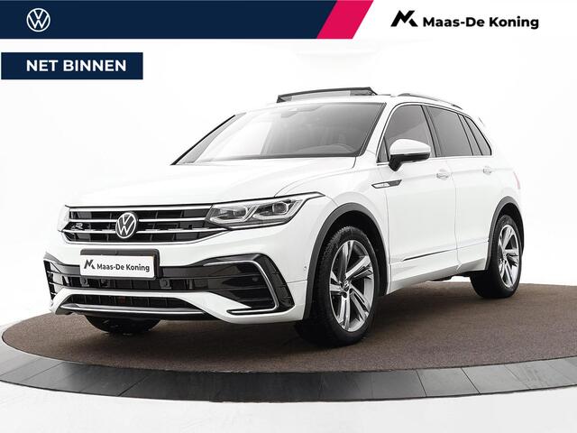 Volkswagen TIGUAN 1.5 TSI 150pk DSG R-Line Business+ · Panoramadak · Leder · Apple/Android Car Play · Elek. Achterklep · 360 Camera · Keyless · 19'' Inch ·