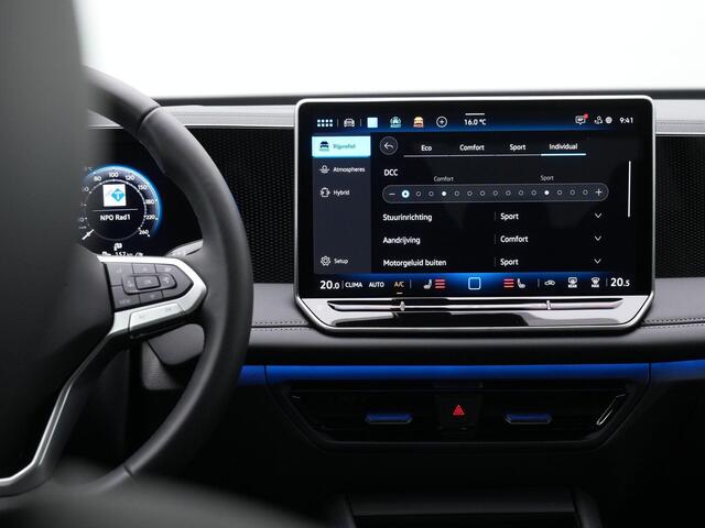 Volkswagen TIGUAN 1.5 eHybrid 204 pk DSG Life | Trekhaak | Adaptief onderstel | Stuur-/achterbankverwarming | Achteruitrijcamera