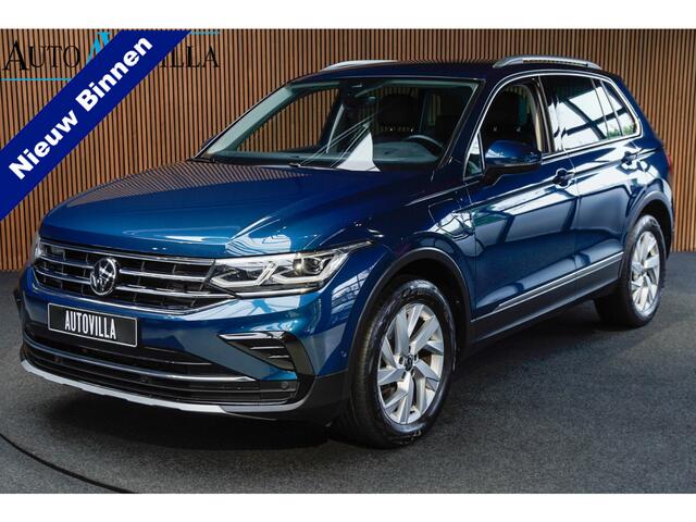 Volkswagen TIGUAN 1.4 TSI eHybrid HUD Leer Navi 360 Camera Memory seats Elektr. bedienbare achterklep Climate voor en achter PDC LM velgen