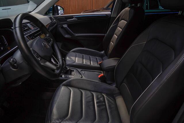 Volkswagen TIGUAN 1.4 TSI eHybrid HUD Leer Navi 360 Camera Memory seats Elektr. bedienbare achterklep Climate voor en achter PDC LM velgen