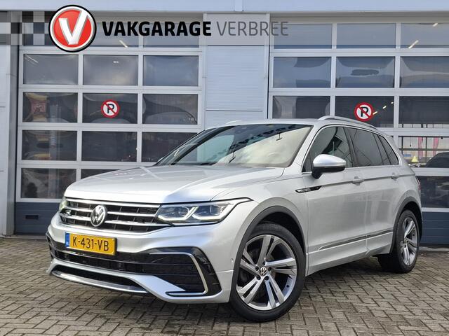 Volkswagen TIGUAN 1.5 TSI R-Line | Navigatie/Android/Apple Carplay | LM Velgen 19" | Elektrisch Glazen Panoramadak | Voorstoelen Verwarmd | Cruise Control Adaptief | Achteruitrijcamera | Airco |