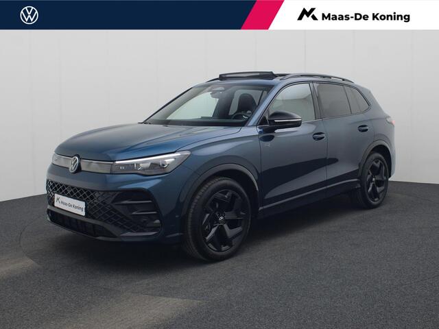 Volkswagen TIGUAN 1.5eTSI/150PK R-Line Black Style Edition · Panoramadak · 360°Camera + Parkeersensoren · Trekhaak · Garantie t/m 04-11-2026