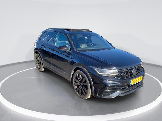 Volkswagen TIGUAN 1.5TSI/150PK DSG R-Line Blackstyle · Panoramadak · Navigatie · Camera + parkeersensoren · Stoel & Stuurwiel verwarmd ·