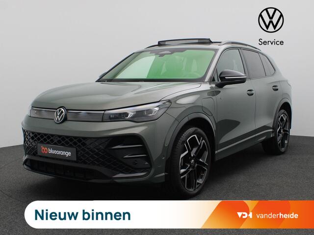 Volkswagen TIGUAN 1.5 eHybrid R-Line Edition 272PK DSG SOH 100%, Pano-Schuifdak, Trekhaak, Black Style, 20" LM Velgen, Leder, Memorystoel, Elektr. Achterklep, Matrix LED-Verlichting, 360gr. Camera, Harman Kardon Audio