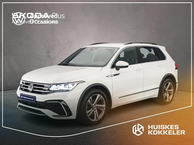 Volkswagen TIGUAN R-Line 1.5 TSI 150pk DSG Automaat Adaptive cruise control, LED matrix koplampen, Achteruitrijcamera, Elektrische achterklep, Navigatie, virtual cockpit, stoelverwarming