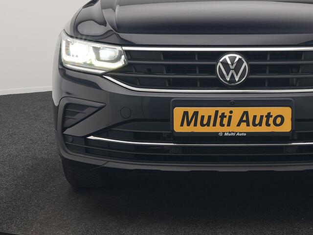 Volkswagen TIGUAN 1.4 TSI eHybrid Active PHEV 245pk Dealer O.H. | Trekhaak Af Fabriek | Adaptive Cruise | 360 Camera | Sportstoelen & Stuur Verwarmd | IQ Light | Keyless | Sfeerverlichting | Apple Carplay | Blis | Navigatie | DAB | Plug In Hybrid |