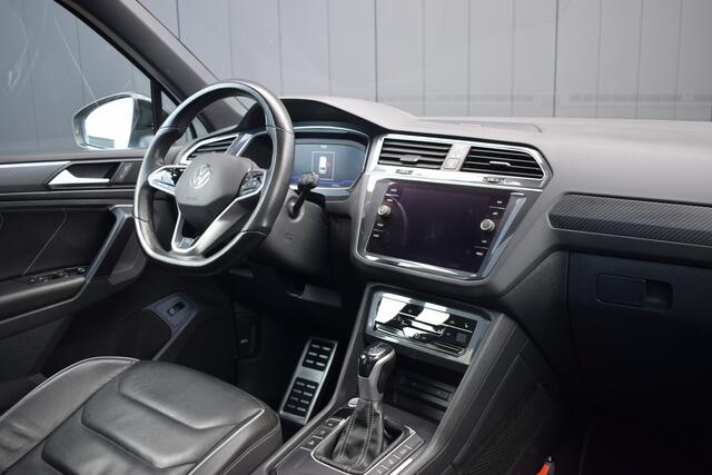 Volkswagen TIGUAN 1.5 TSi Automaat R-Line Business+ LED IQ Light | Zwart Leder | Panoramadak | Virtual | Carplay | Keyless | Trekhaak