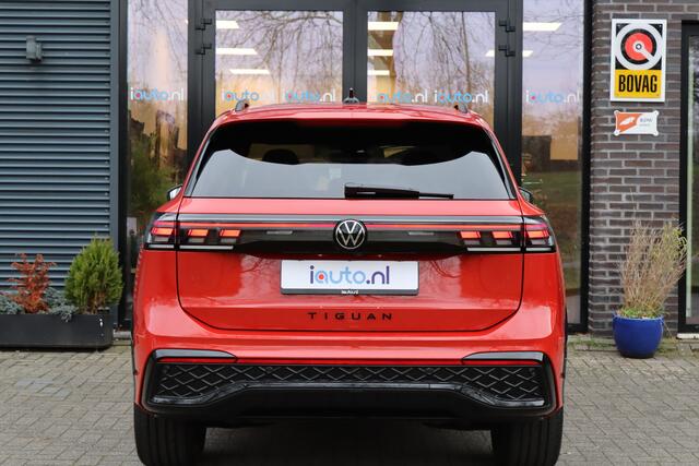 Volkswagen TIGUAN 1.5 eHybrid 272pk R-Line Black Style Pano/Leder/IQ.Light HD/360/Headup/HK/Keyless/ACC/DCC/Elek. stoelen/Dodehoek/20"/Trekhaak wegkl.