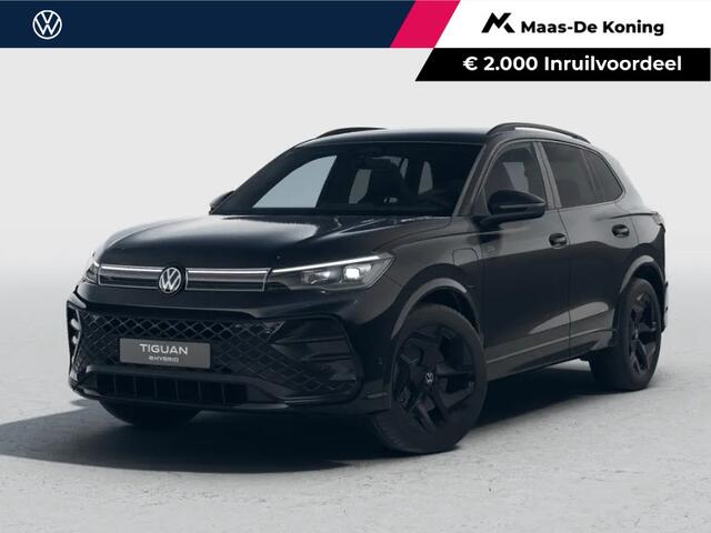 Volkswagen TIGUAN R-Line 1.5 eHybrid 204 PK 6 versn. DSG · Voorstoelen verwarmbaar · Sfeerverlichting · Trekhaak inklapbaar, met elektrische ontgrendeling, incl. aanhangermanoeuvreerhulp Trailer Assist · Prijs is inclusief inruilpremie ·