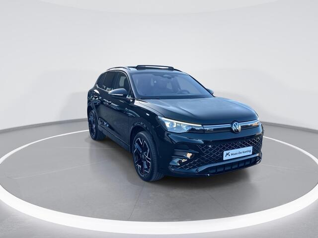 Volkswagen TIGUAN 1.5eHybrid 200kW/272PK R-Line DSG · Panoramadak · Trekhaak · Leder · 360° Camera · Apple/Android Car Play · Garantie t/m 06-05-2030 of 100.000km