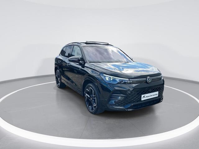Volkswagen TIGUAN 1.5eHybrid 200kW/272PK R-Line Black Style · Panoramadak · Leder · Harman Kardon · 360°Camera · Trekhaak · Garantie t/m 18-06-2030 of 100000km