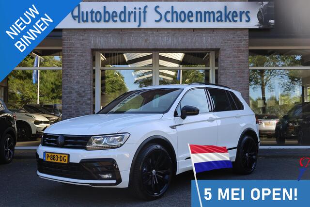 Volkswagen TIGUAN 2.0 TSI 4Motion Highline R-LINE TREKHAAK ELEC.UITKLAPBAAR PANO STOELVERW. ADAPTIVE-CRUISE CARPLAY NAVI CLIMA ELEC-KLEP 2XPDC 21''LMV NETTE AUTO!