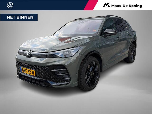 Volkswagen TIGUAN 1.5 eHybrid 272 pk DSG R-Line Business · Panoramadak · Trekhaak · Leder · Harman Kardon · Stoel verwarming V+A · Stoelventilatie · Massage · Keyless · Apple/Android Car Play · 360gr Camera ·Garantie t/m 10-11-2028 of 100.000km