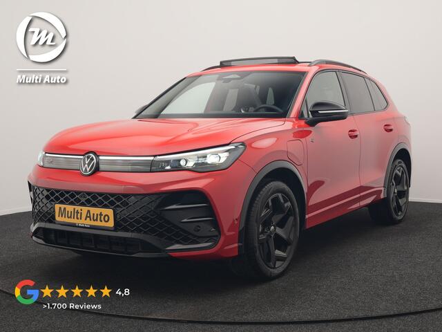 Volkswagen TIGUAN 1.5 eHybrid R-Line Edition PHEV 204pk Dealer O.H. | Panodak | Adaptive Cruise | Head Up | 360 Camera | IQ Light | Sportstoelen Massage & Memory | Sfeerverlichting | Keyless | Blis | Apple Carplay | Navigatie | DAB | Plug In Hybrid |