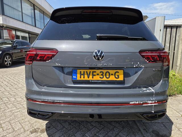 Volkswagen TIGUAN 2.0 TSI 4Motion R-Line Black Style 20"/VOL Leder + memory/Harman Kardon/Panoramadak/360 camera/Elektrische klep/Stuur + stoelverwarming v+a