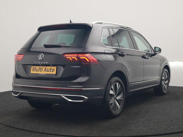 Volkswagen TIGUAN 1.4 TSI eHybrid Elegance PHEV SOH 96.9% 245pk Dealer O.H | Adaptive Cruise | 360 Camera | Head Up | Stoelverwarming | IQ Light | Stuurverwarming | Apple Carplay | Travel Assist | Navigatie | Virtual | DAB | 18"L.M | Plug In Hybrid |