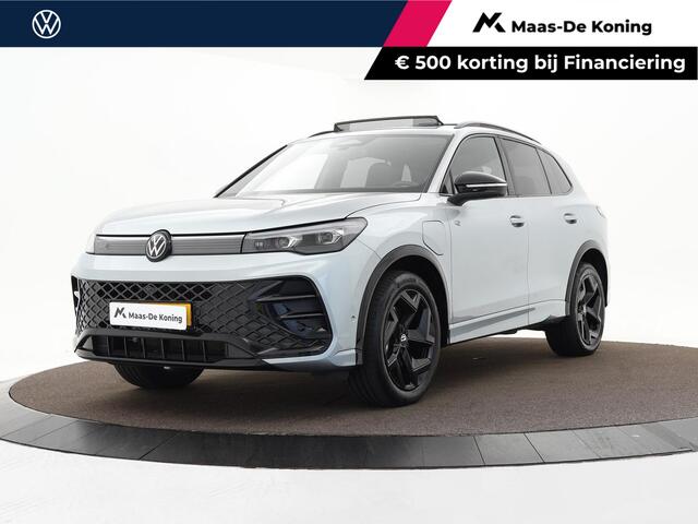 Volkswagen TIGUAN 1.5 eHybrid 272pk DSG R-Line Edition · Panoramadak · Inklap. Trekhaak · 360 Camera · Matrix LED · Massagefunctie · Dodehoeksensor · Garantie t/m 27-10-2029 of 100.000km