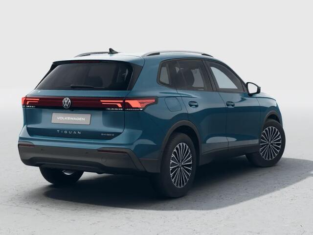 Volkswagen TIGUAN Limited Edition 1.5 eHybrid 204 PK 6 versn. DSG · Design Pakket Dark · Trekhaak inklapbaar, met elektrische ontgrendeling, incl. aanhangermanoeuvreerhulp Trailer Assist · Voorraad OUTLET · Prijs is inclusief inruilpremie ·