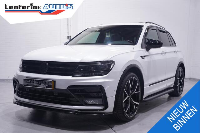 Volkswagen TIGUAN 1.5 TSI ACT Highline Business R NAP 2e eigen. 2xR-Line Navigatie APPLE-Carplay 21"-lmv PDC v+a Panodak inparkeerhulp DAB ontvangst LED-verlichting stoelverwarming side-steps