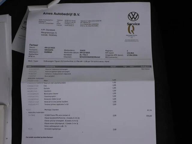 Volkswagen TIGUAN 1.5 TSI Comfortline Gratis Afleverpakket! | Trekhaak | 4 Nieuwe All-season | Cruise Adaptief |