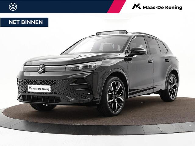 Volkswagen TIGUAN 1.5 eHybrid 272pk DSG R-Line Edition · Panoramadak · Inklap. Trekhaak · 360 Camera · Leder Varenna · Matrix LED · Head-Up Display · Harman Kardon Sound · Garantie t/m 16-09-2030 of 100.000km