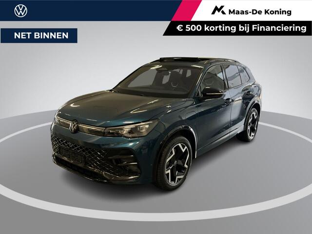 Volkswagen TIGUAN 1.5 204pk DSG eHybrid R-Line Edition · Panoramadak · Wegklapbare Trekhaak · 360 Camera · Massage · 19'' Inch · Garantie t/m 15-09-2030 of 100.000km
