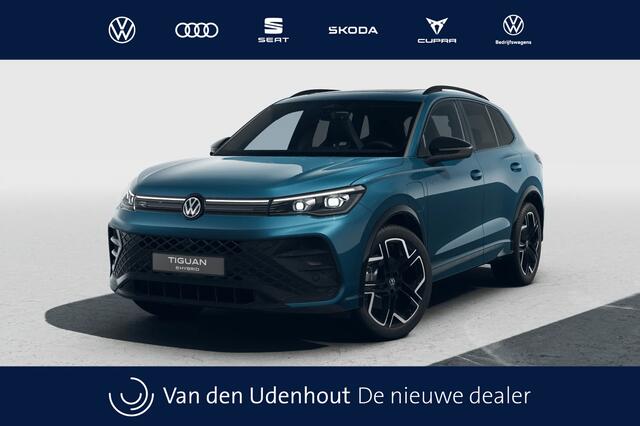 Volkswagen TIGUAN 1.5 eHybrid 204 6DSG R-Line Edition | 'App-Connect' draadloze smartphone integratie | Automatische afstandsregeling (Adaptive Cruise Control) | Black Style Pakket
