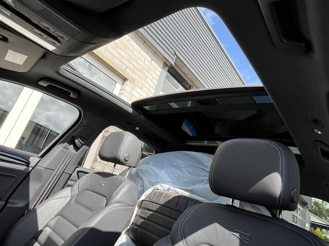 Volkswagen TOUAREG 3.0 TSi eHybrid 4MOTION R / AUTOMAAT/ PANO/ ELEKTR. TREKHAAK/ LUCHTVERING/ NACHTZICHT/ SOFT-CLOSE/ 360 CAMERA/ MEMORY SEATS/ LEDER/ CLIMA 4-ZONE/ STOEL VERWARM + VENTILATIE/ RIJ-MODI/ APP-CONNECT/ 21" LMV/ NAVI